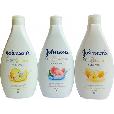 Johnson + Johnson Body Wash - 400ml - 1 x 6